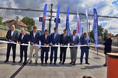 Slavnostní ukončení modernizace trati, 28.6.2023 Slavnostní ukončení modernizace trati, 28.6.2023