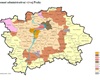 Územně administritivní vývoj Prahy, zdroj: institut plánování a rozvoje hl. m. Prahy