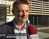 Záběr z videa TV Praha - otevírání policejní služebny v Radotíně. Na snímku Karel Hanzlík, starosta Městské části Praha 16
