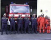 Foto: Ing. Eva Jirásková<br />
Nastoupené družstvo profesionálních hasičů.